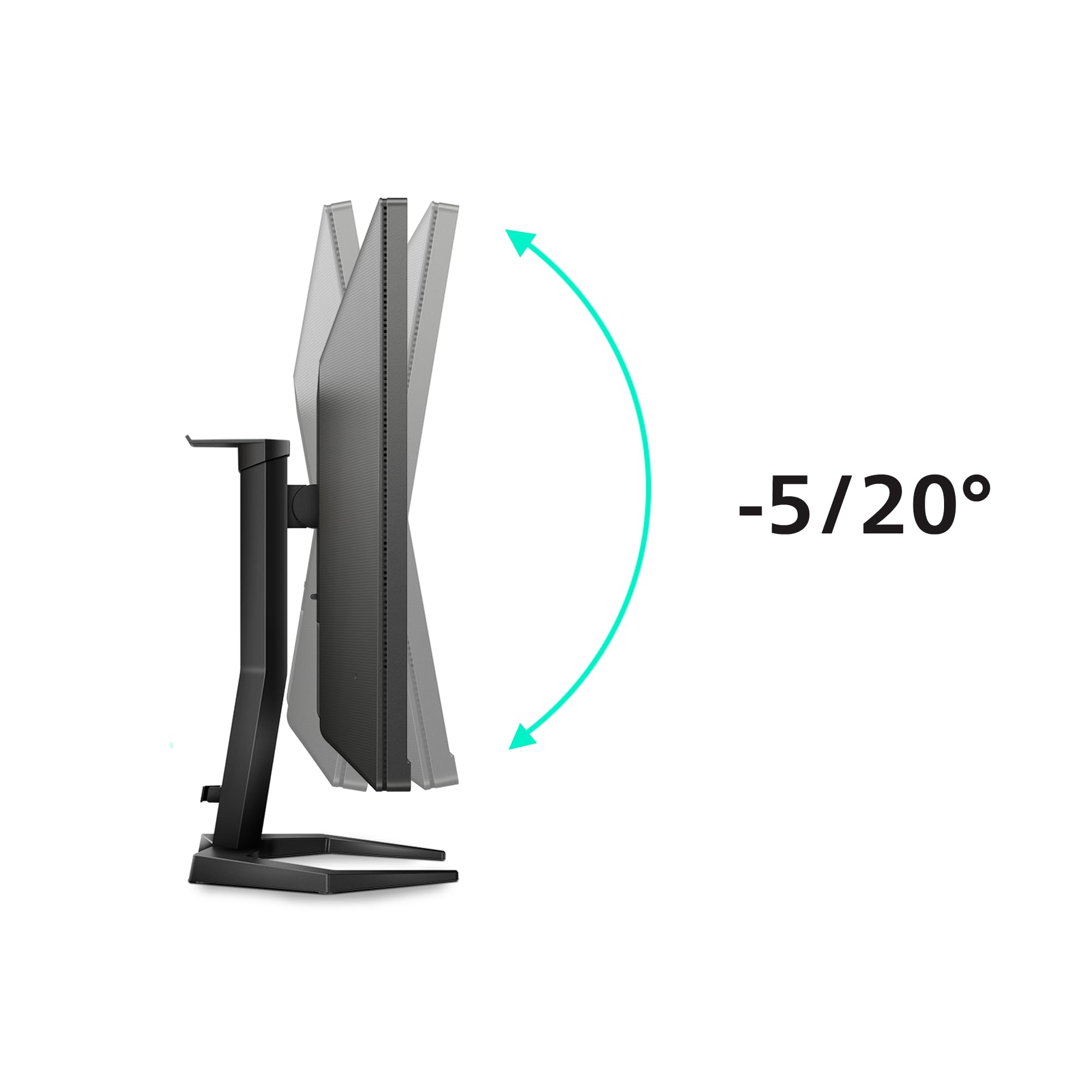 PHILIPS Evnia 27M1N3200ZS Monitor gamingowy FHD 27 cali, 165 Hz, IPS, 1 ms, FreeSync Premium, niskie opóźnienie wejścia, inteligentny tryb gry (1920 x 1080, 250 cd/m, HDMI 2.0 / DP 1.2)