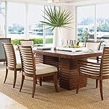 Heera Moti Corporation Set of 6 Dining Table (Pine Wood with Teak Finish)