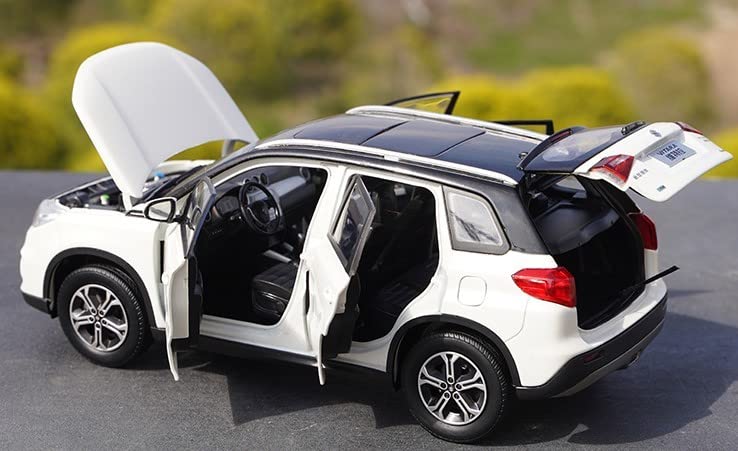 Amazon | 1/18 スズキ ビターラ SUZUKI VITARA 白5 | ミニカー・ダイ