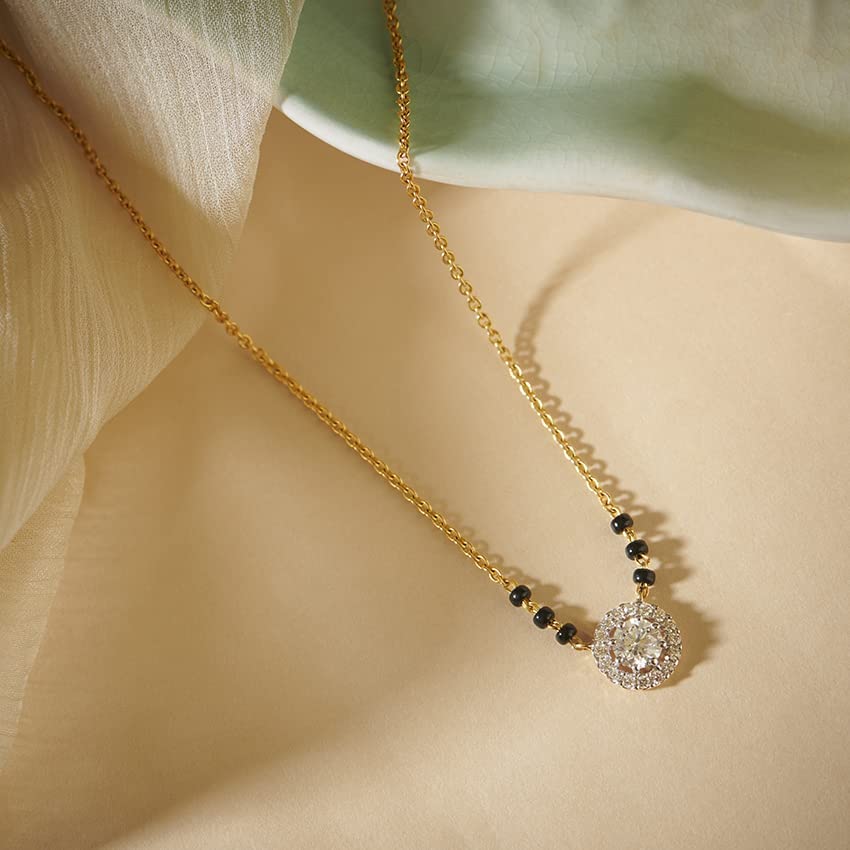 American Diamond Traditional Short Mangalsutra