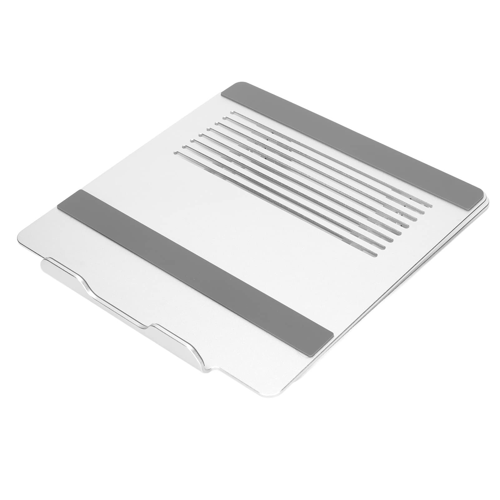 Stand per laptop regolabile in alluminio portatile in lega di raffreddamento computer di raffreddamento per laptop supporti per laptop argento