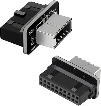 Type-E To USB 3.0 19 PIN Anakart Di i Erkek  evirici D n t r c  Adapt r 5209