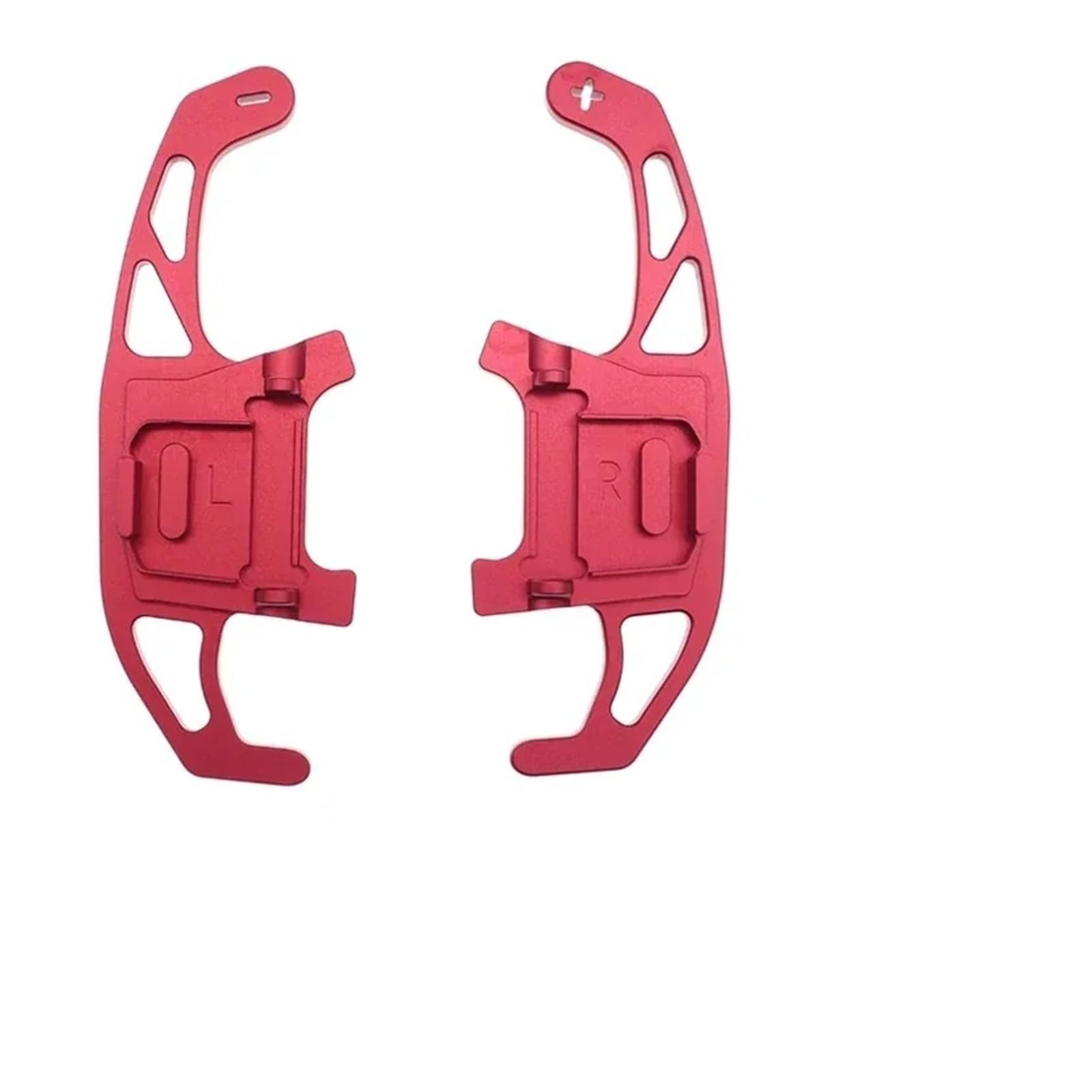 Xxiucj Car Paddle Shifter Extensions for VW for Golf for GTI for GTD for GTE for MK7 for Polo for for Scirocco 2014-2020 Car Wheel Shift Paddle Shifter 2pcs(Red)