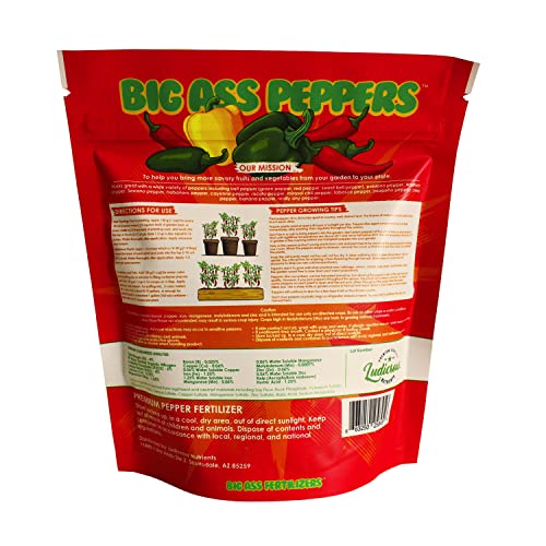Big A Pepper Fertilizer 13.5oz Premium Organic Fertilizer for Peppers