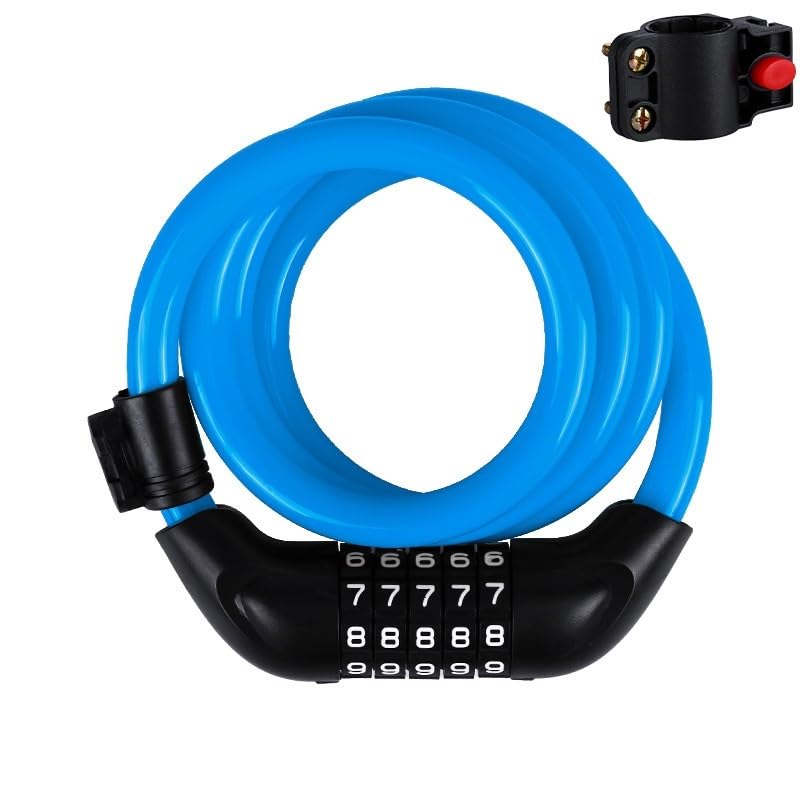 Fafeicy Verrou de vélo antivol à empreinte digitale en forme de U Fafeicy Verrou de vélo antivol à empreinte digitale en forme de U