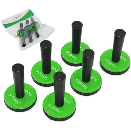 Amazon Foshio 6個スーパー強力マグネットフックホルダー ビニールグラフィックラッピング磁石ホルダー 傷なし 冷蔵庫マグネットフック 車 バイク 車 バイク