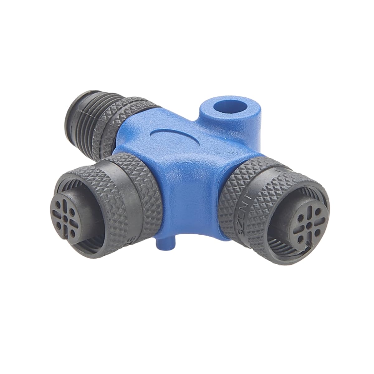 NMEA 2000 N2k T-Anschluss IP67 Micro-Change M12 5-poliges Gewinde Marine Stecker auf Buchse Drop Backbone Kabel Adapter für Garmin Lowrance Simrad B&G Navico Maretron Networks Boot Yacht