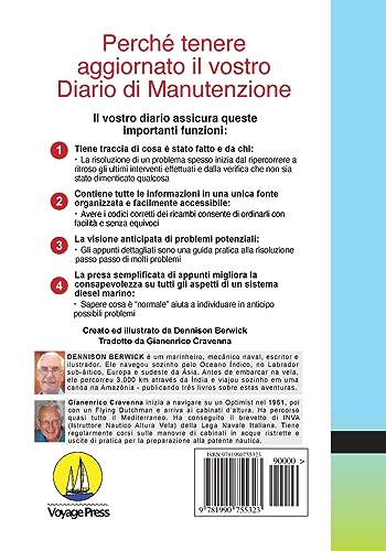Diario di Manutenzione - installazione di motori diesel bimotore: Diario di bordo a valore aggiunto