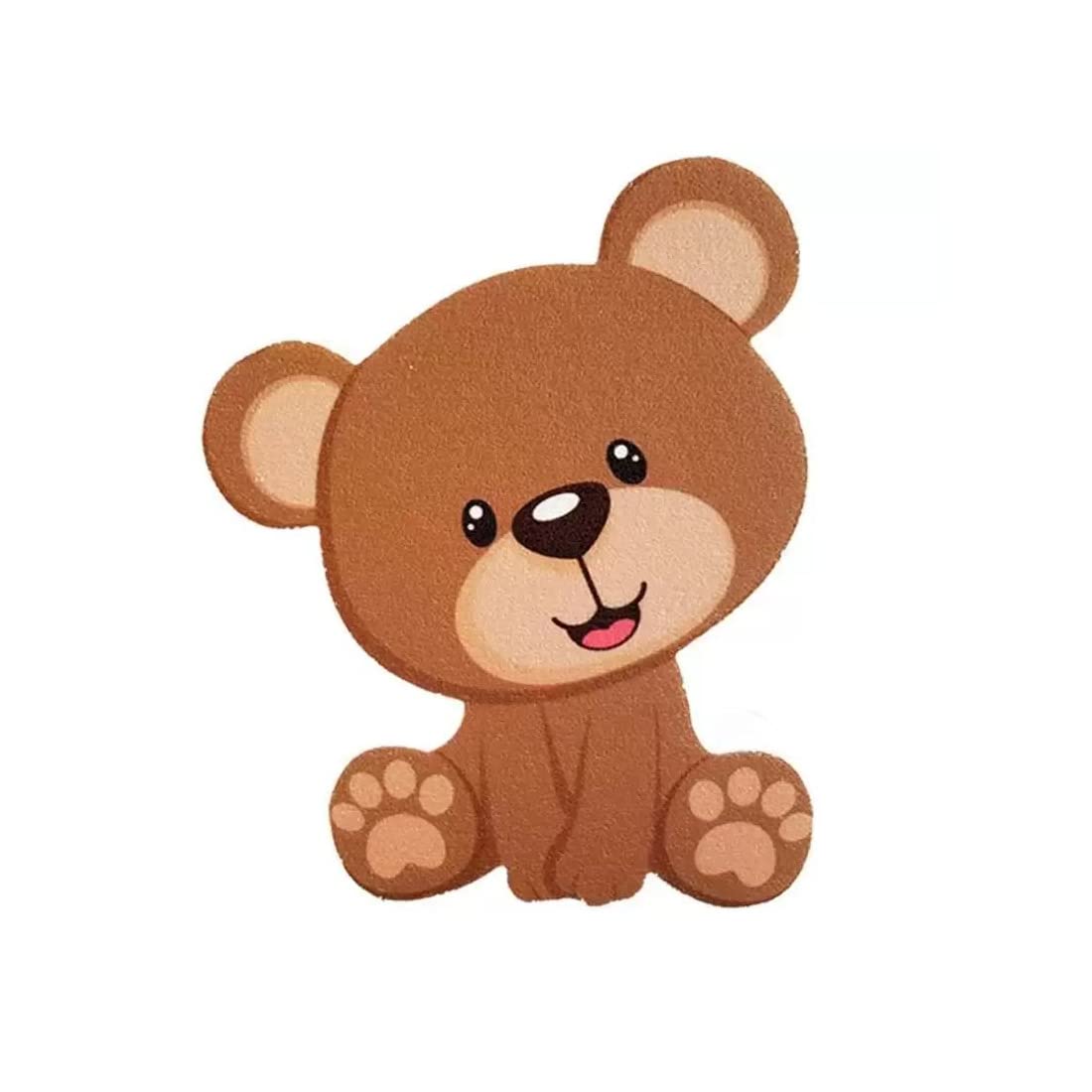 Torta di Pannolini personalizzabile con soggetto a scelta idea regalo utile per la nascita o battesimo bambino bebè con decorazione e topper in legno personalizzato (Orsetto)