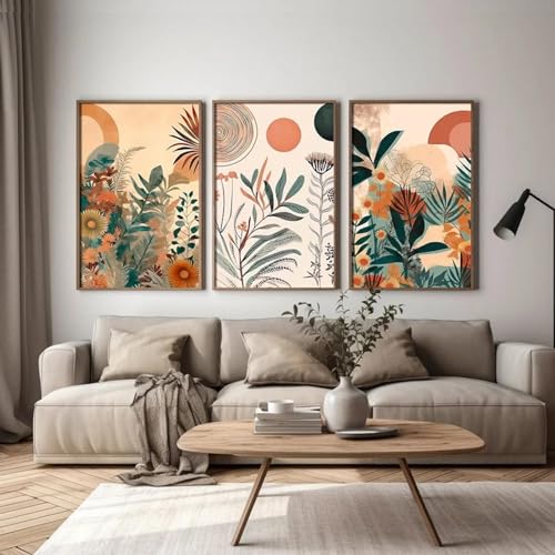 Imprimés d'art mural minimalistes KEBIA lot de 3 toiles Matisse vintage