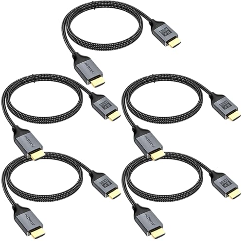 Câble HDMI 8K ultra haute durabilité avec HDR10+ et HDCP 2.3