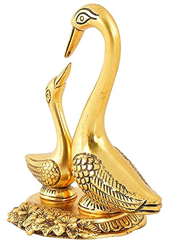 Style Creation Aluminum Metal Showpiece Figurine (Gold, Medium)