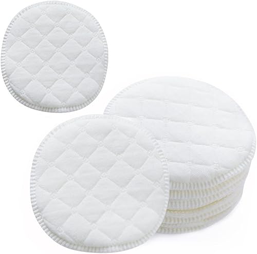Almohadillas reutilizables para lactancia materna, paquete de 12 almohadillas orgánicas lavables para pezones, almohadillas de lactancia de algodón