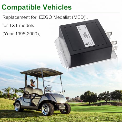 73144g06 1206SX 73144g01 73144g03 36 Volts 300 Amps 1206SX-005 DCS 9-Pin Controller for Curtis PMC Fit EZGO TXT &Medalist Golf Cart SepEx Controller by WADINTCPS - Used condition - Image 3