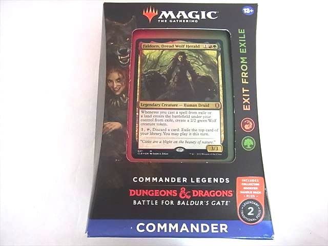 Amazon.co.jp: MTG 統率者レジェンズ バルダーズゲートの戦い 4点