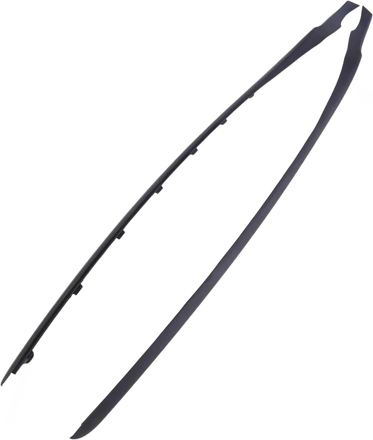 2Pcs Windshield A-Pillar Trim Moulding for Ford Fiesta 2011-2019 Left & Right Side Windshield A-Pillar Trim Replacement for AE8Z5403136A AE8Z5403137B