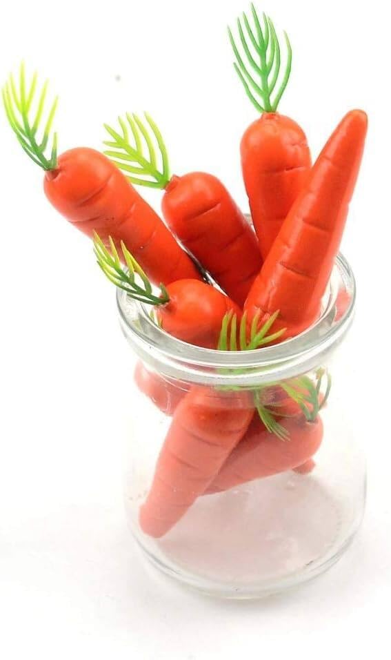 Lot De 30 Fausses Carottes Artificielles Réalistes En Plastique – Idéal Pour Décorer Cuisine, Pâques, Mariage Ou Noël