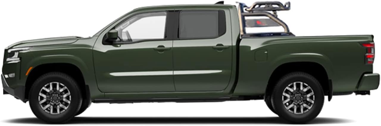 Black Horse Off Road Atlas Roll Bar Black Compatible with 2022-2023 Nissan Frontier-ATR22