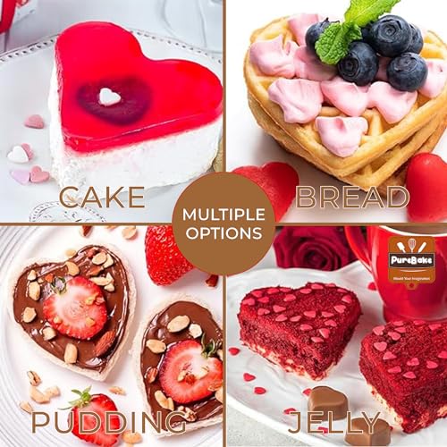 Image of PureBake Silicone Baking Products (Heart Cake Mould)