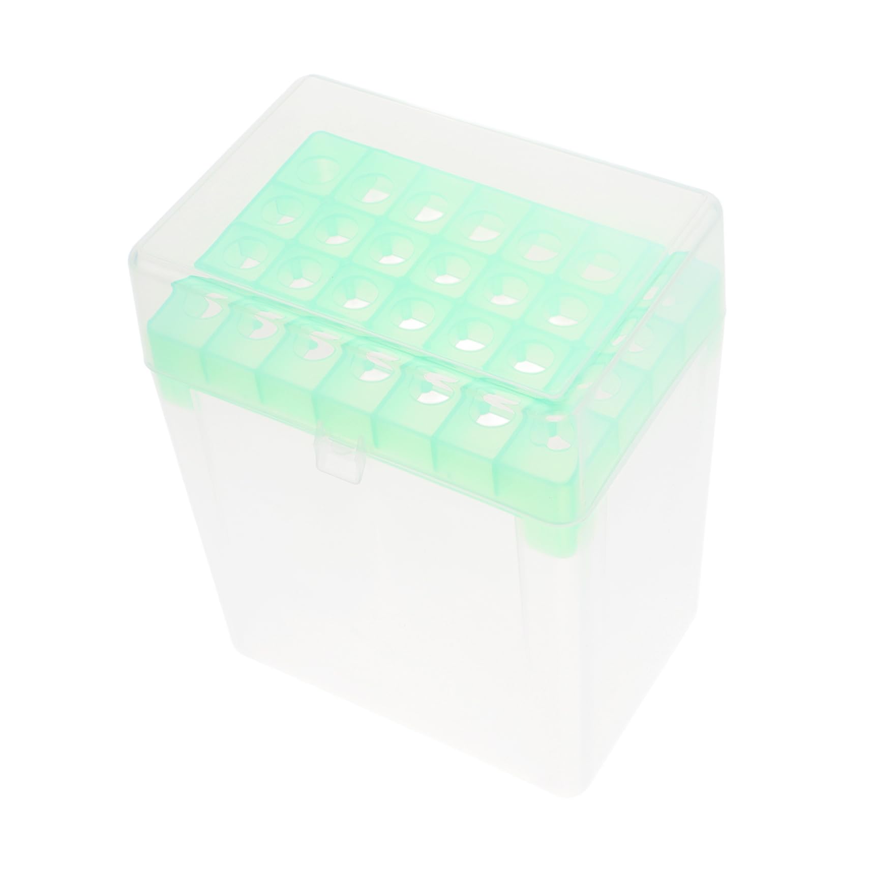 Caja De 5 Piezas Caja de tubos de centrífuga titular de almacenamiento gradilla para tubos de ensayo Organizador de muestras de laboratorio soporte de tubo centrífugo el plastico NIYANGLE