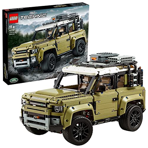LEGO 42110 Technic Land Rover Defender, Modellauto, ab 11 Jahre und Erwachsene & 42125 Technic Ferrari 488 GTE “AF Corse… – Bild 3