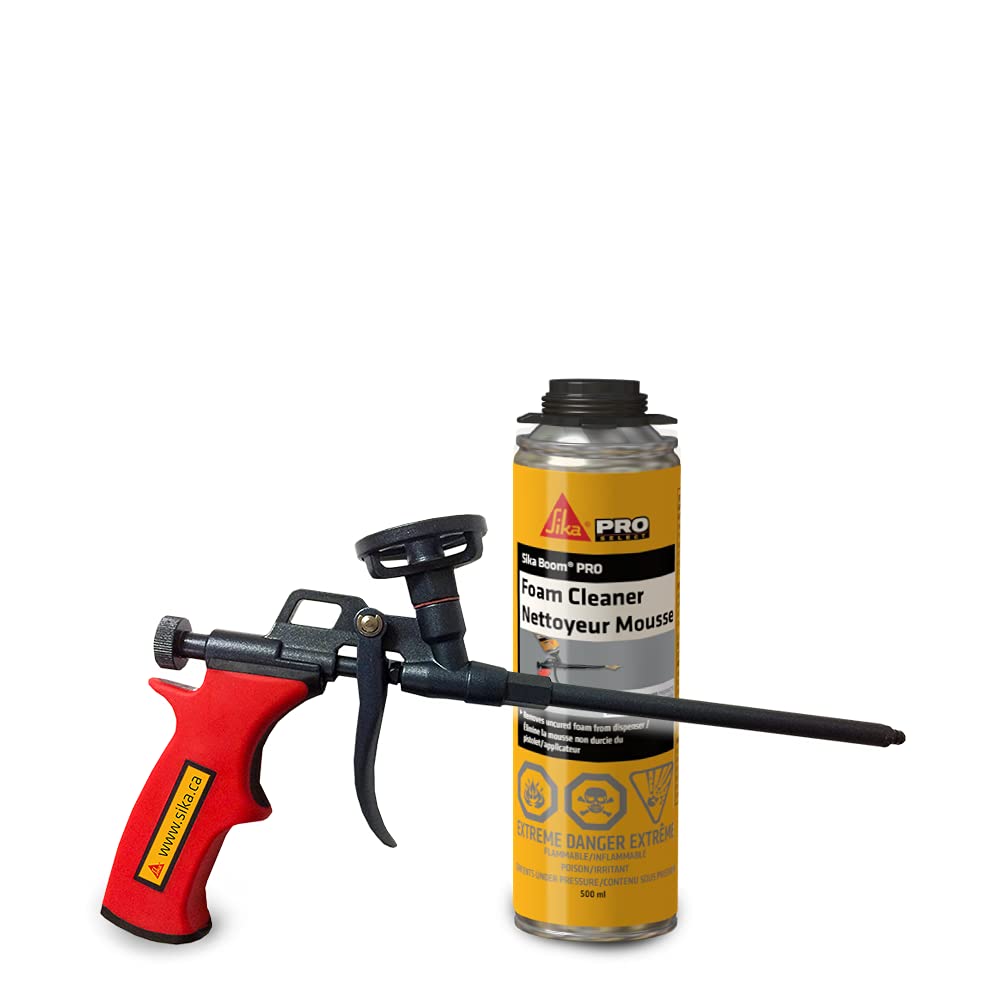 Polyurethane Foam, Cleaning KIT 1 Aerosol Cleaner + 1 Foam Dispenser Gun, Ideal for Removing