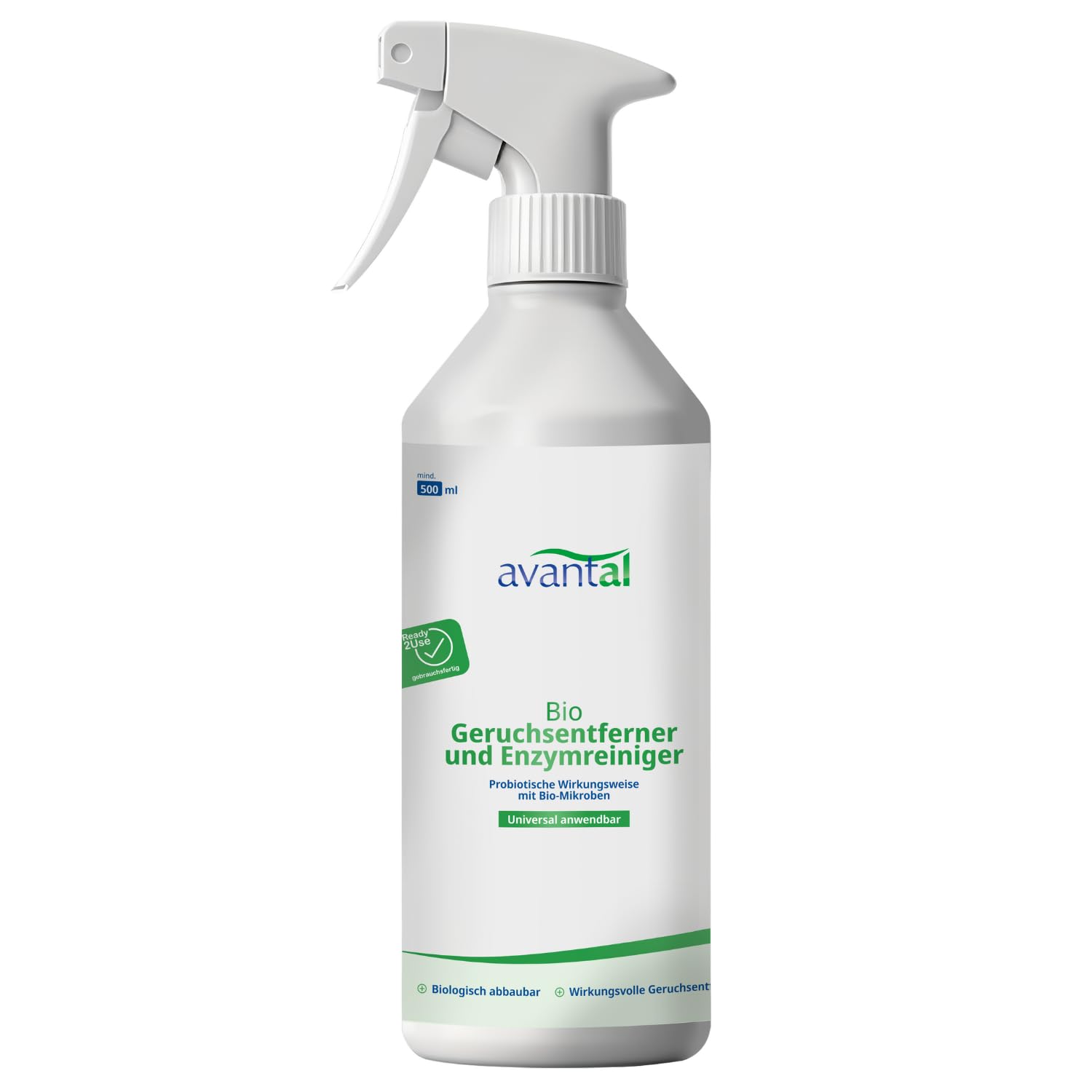 Neutralisateur d'odeurs | puissant désodorisant et nettoyant enzymatique 500 ml – Contre l'urine de chat, spray anti-urine pour chien, contre les odeurs désagréables dans les pièces, les