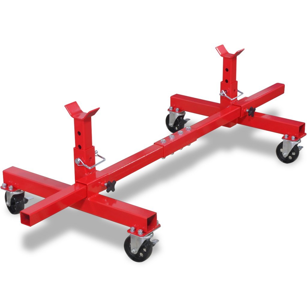Buy Festnight Steel Axle Stand with Max Load Capacity of 1998 lbs for