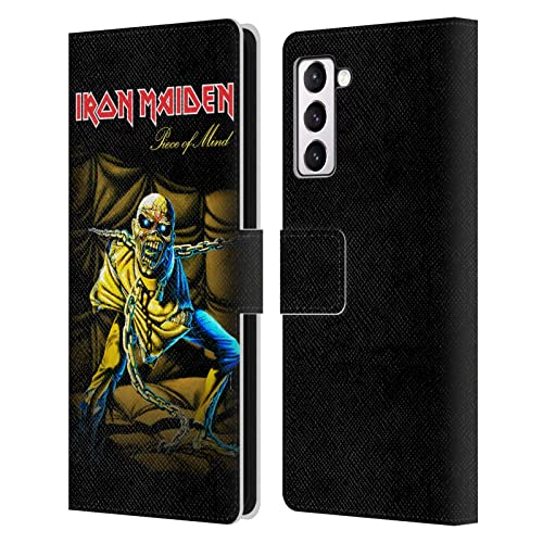 Étui Samsung S21+ 5G Iron Maiden Piece of Mind en cuir portefeuille