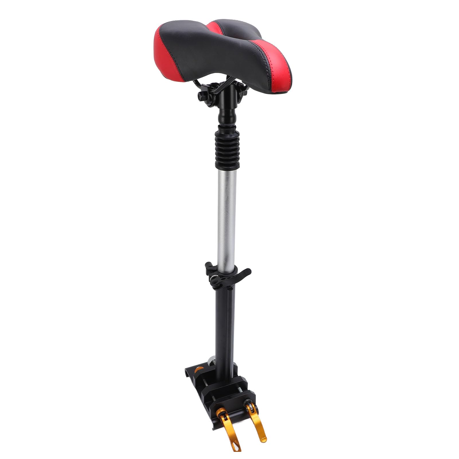Asiento de Scooter Eléctrico Ajustable, Juego de Instalación Liviano para M365, Conducción Cómoda para Adultos, Aleación Negra