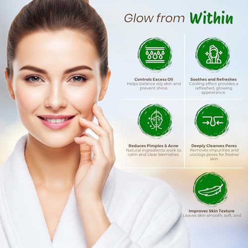 Image of Nisha Multani Mitti for Face 100g | Fuller's Earth Powder | Natural Oil Control, Acne & Tan Removal | Skin Brightening Face Pack
