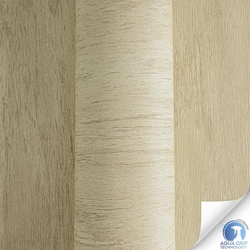 Livingwalls Wallpaper DESIGNDROP, pre-Laminated Non-Woven Wallpaper Wood Look in Brown, Beige, 10,05m x 0,53m - Image 3