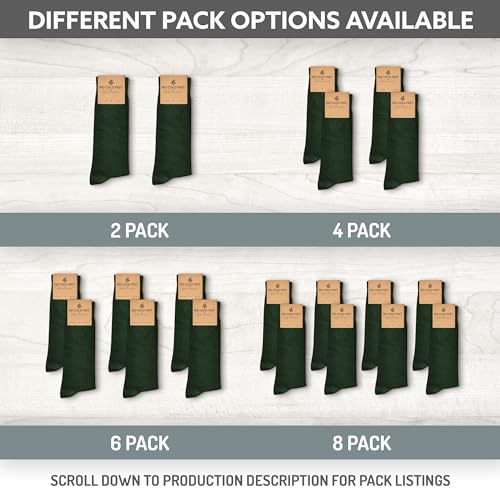 Fun Green Colorful Novelty Socks for Men for Dress Casual Formal Groomsmen Wedding, One Pair2