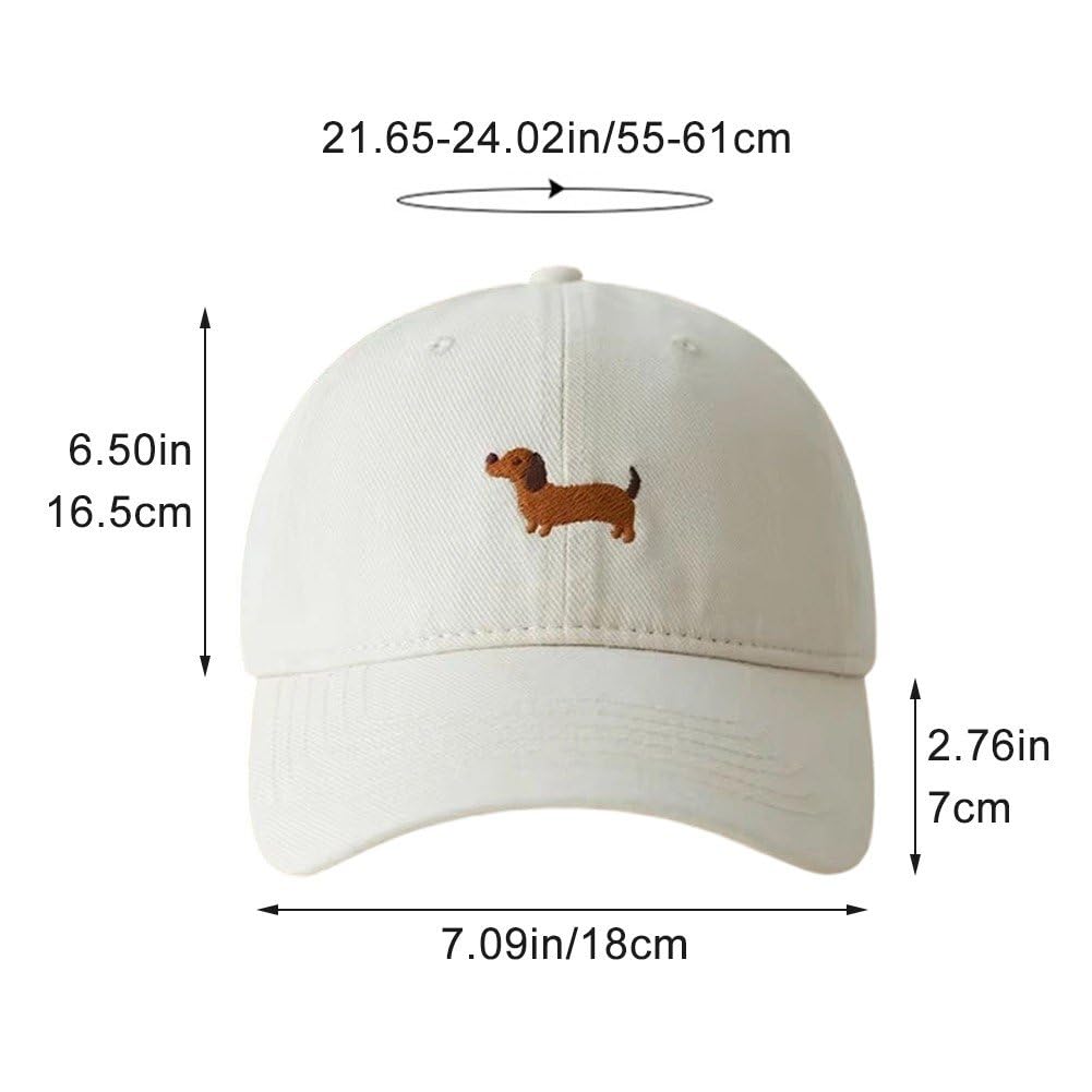 Jamnik czapka baseballowa, sprana bawełna, czapka bejsbolowa, regulowana, czapka przeciwsłoneczna, haftowana czapka bejsbolowa, czapka typu trucker, czapka hip-hopowa dla mężczyzn i kobiet