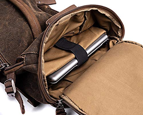 Hecktasche Vintage 25L für Triumph Bonneville T120 / T100 braun