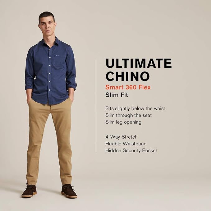 Buy Dockers Men's Slim Fit Smart 360 