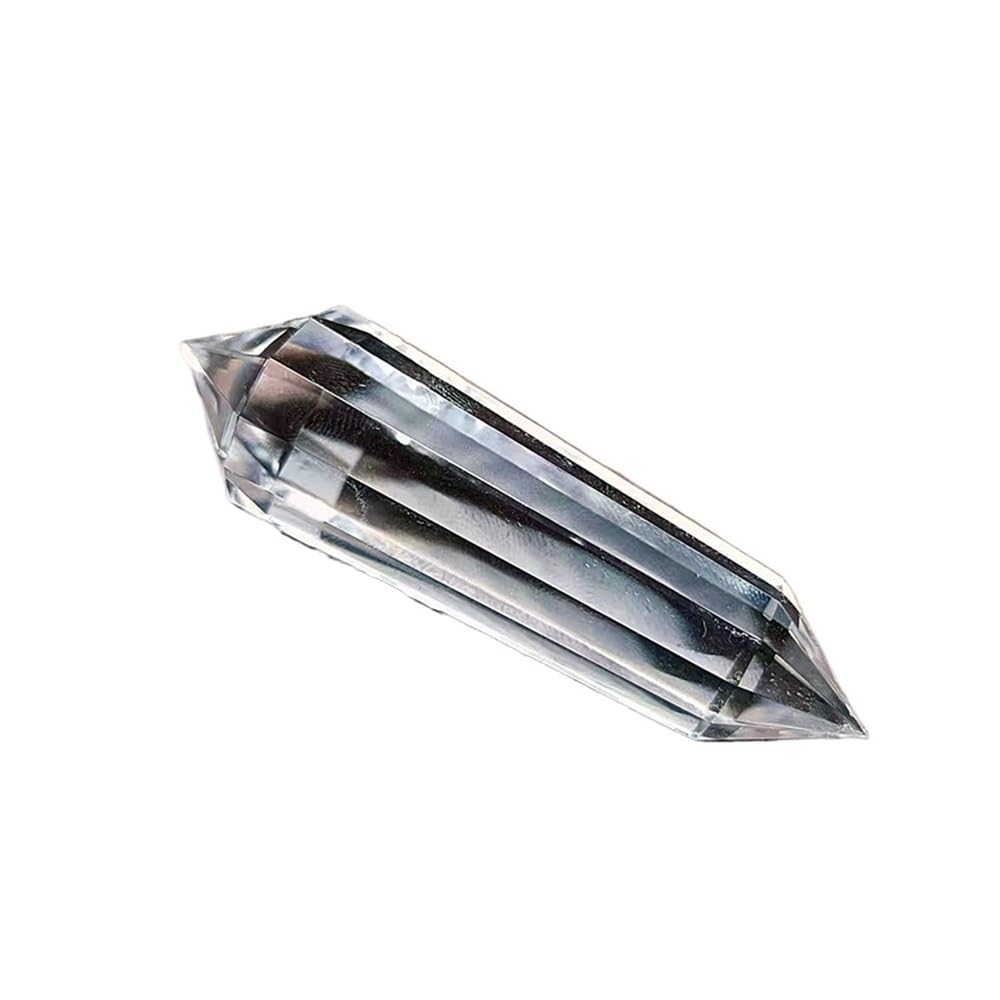 YLQUXEUV 1pcs 70mm Clear Quartz 12 Sided QUARTZ CRYSTAL