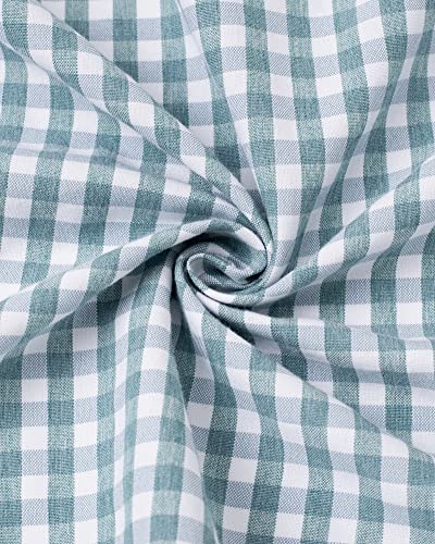 Image of Alimens & Gentle Mens Solid Oxford Shirt Long Sleeve Dress Shirt Work Casual Button Down Shirts with Pocket