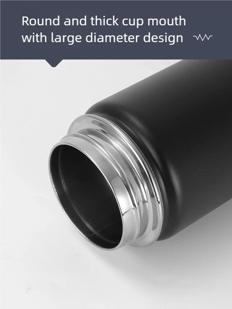 16oz Space Pot 304 Stainless Steel Sports Water Bottle Insulated Cup Large Capacity Outdoor Water Cup