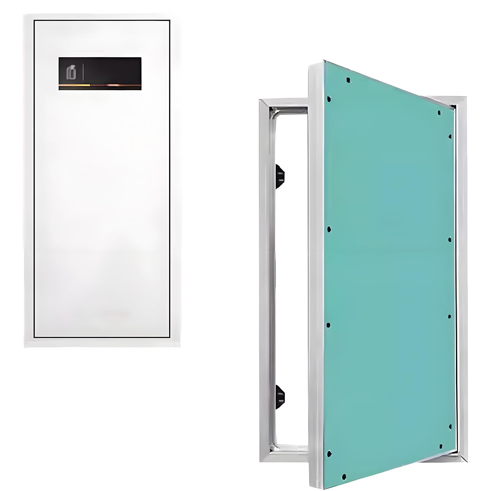 Panel de acceso para paneles de yeso de 14x28 pulgadas con bloqueo a presión para techos