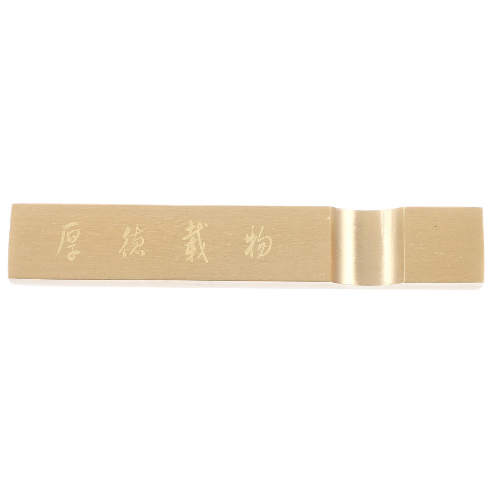 OSALADI 5 Stück Brass Paperweight Kalligraphie Zubehör Dekorativer Briefbeschwerer Messing für Kalligrafie Übungen Solider Langlebiger und Stilvoller Tischschmuck für Zuhause und Büro