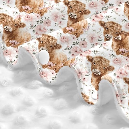 Image of Cow Prints Baby Car Seat Canopy Cover Multi Use Nursing Cover for Newborn Car Seat Canopy Mom Nursing Breastfeeding Covers Newborn Shower Gifts (pinkhlcow)