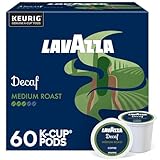 Lavazza Decaf, Single-Serve Keurig K-Cup Pods, Medium Roast Coffee, 60-Count Box (6 Packs of 10)