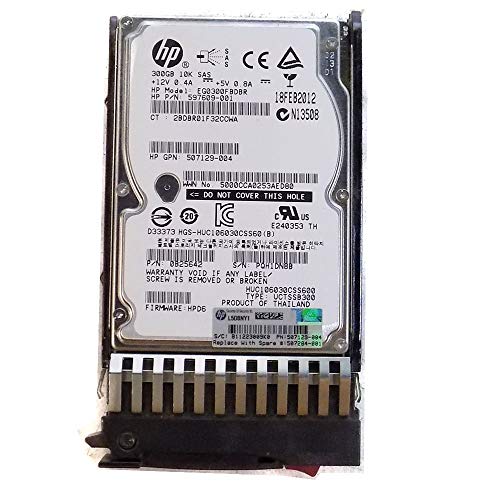 Preisvergleich Produktbild 507129-004 - 507129-004 HP 300GB 10K 6G SFF SAS HDD