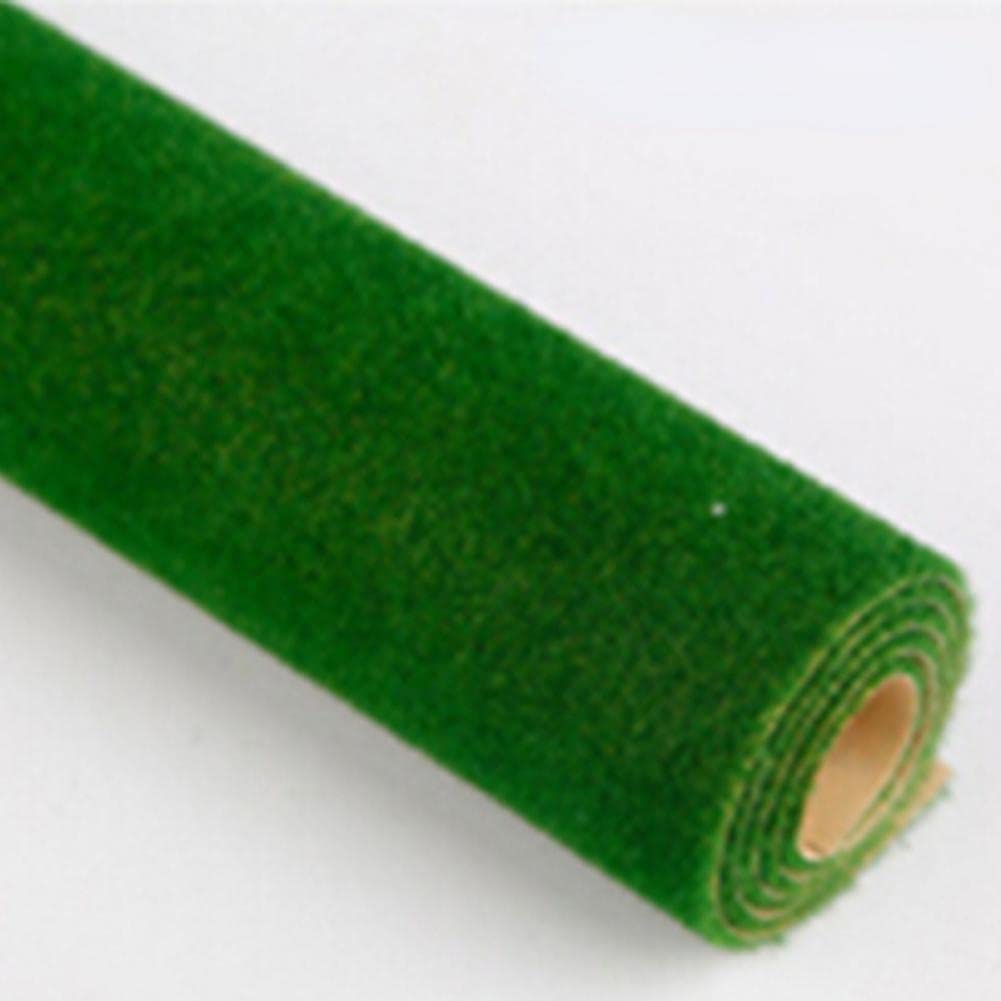 Tapis D'herbe Evemodel 100x41cm - Vert Foncé Pour Modélisme Ferroviaire, Dioramas - Décoration Maison Ou Aquarium