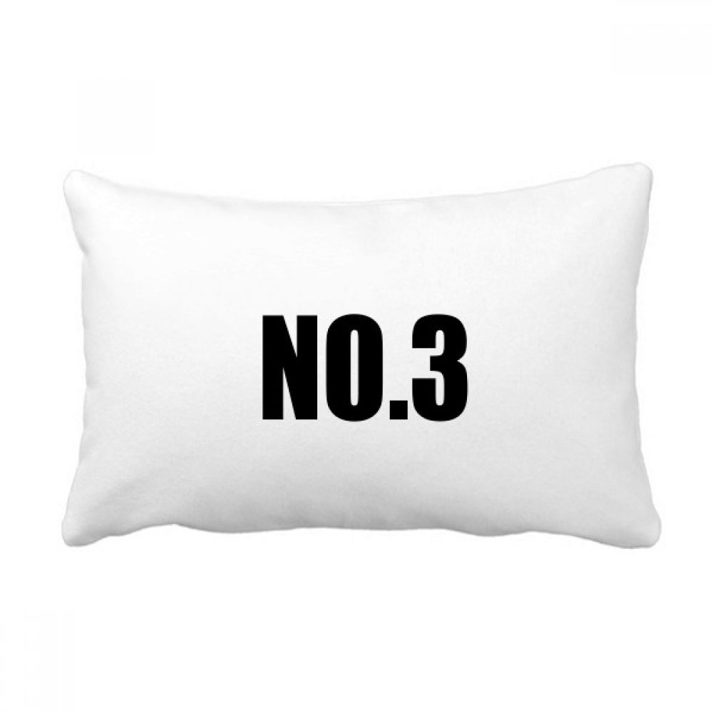 Coussin de soutien lombaire Numéro 3 Chanceux contre le mal de dos