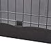 Amazon Basics Canvas Bottom Guinea Pig Pet Cage, Black, 46.65