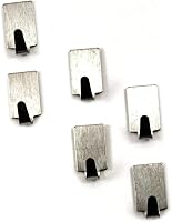 Vista 2 de 36 ganchos adhesivos de pared de acero inoxidable resistentes para cocina y baño, fáciles de instalar para colgar toallas, abrigos y accesorios