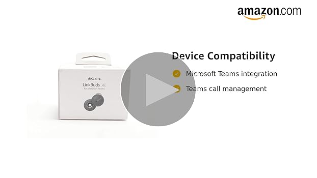 イヤホン SONY LinkBuds UC for Teams(WF-L900UC) Amazon.com: Sony LinkBuds UC Truly Wireless Earbuds for