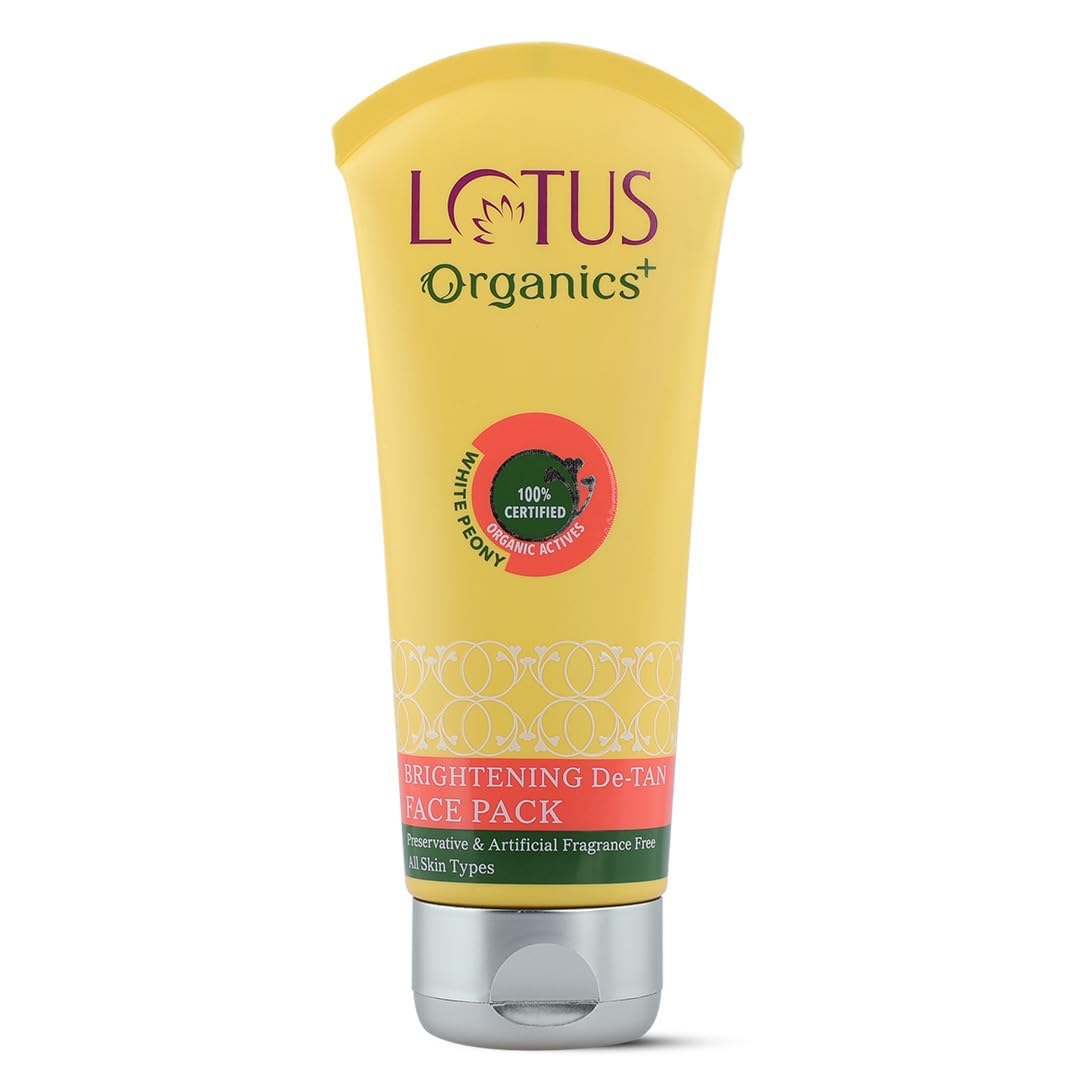 Lotus Organics+ Ultra Matte Tinted Face Sunscreen Cream, SPF 40 PA+++ | Natural, Mineral Based, Chemical Free | Matte Finish | Sun Protection | 100% Certified Organic | Water & Sweat Resistant | 100g